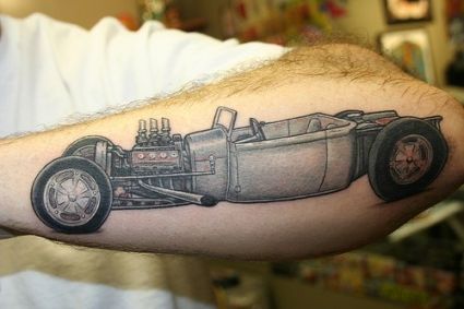 Car Tattoos On Hand